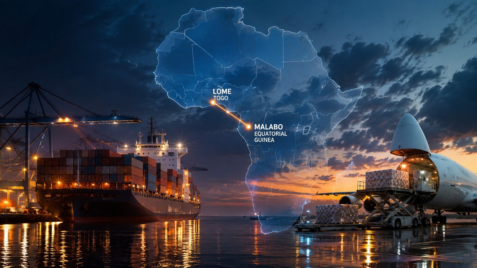 Envios de Lome a Malabo: precio y guia completa